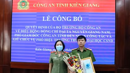 Trường Đại học CSND có tân Phó Hiệu trưởng 