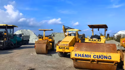 Xử phạt công ty trộn bê tông nhựa nóng gây ô nhiễm môi trường gần 600 triệu đồng