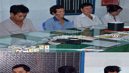 Triệt xóa tụ điểm lắc bầu cua ăn tiền tại vùng nông thôn
