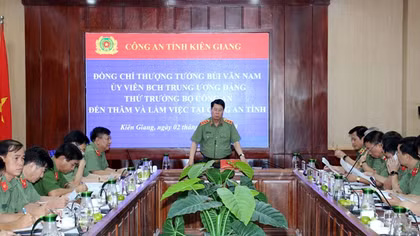 Nâng cao hiệu quả công tác, bảo đảm tốt ANTT địa bàn tỉnh Kiên Giang