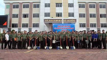 Công an TP Cần Thơ phát động “Tết trồng cây đời đời nhớ ơn Bác Hồ”