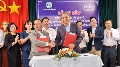 Hợp tác đầu tư trong Khu công nghệ thông tin tập trung tổng vốn trên 600 tỷ đồng
