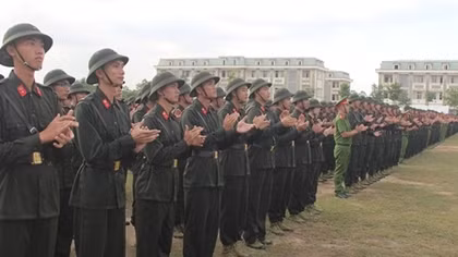 Học viên các trường Đại học CAND phía Nam dự huấn luyện đầu khóa