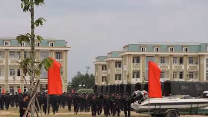 Diễn tập phương án phòng chống thiên tai, tìm kiếm cứu nạn khu vực Đông Nam bộ 