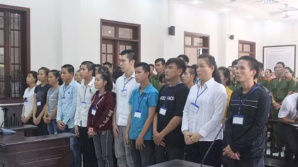 Xét xử 20 bị cáo về tội gây rối trật tự công cộng tại Biên Hòa
