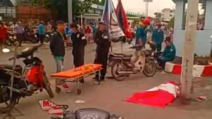Đâm chết tài xế ô tô công nghệ trước Bến xe An Sương