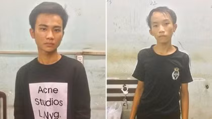 Tên cướp nhí ném xe tháo chạy khi rơi vào hẻm cụt
