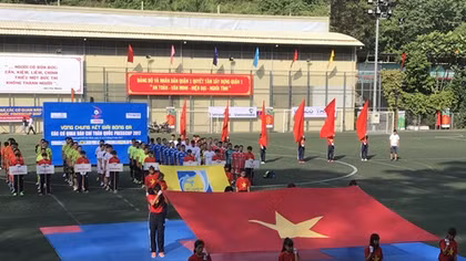 Khai mạc vòng chung kết giải bóng đá giành cho các cơ quan báo chí 