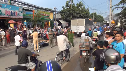 Người đàn ông tử nạn trên đường đón cháu nội