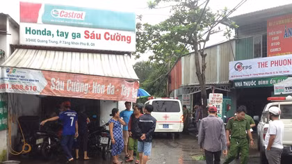 Nổ lớn trong tiệm bán bình chữa cháy, một người tử vong