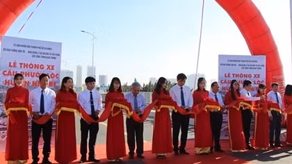 Thông xe cầu Phước Lộc sau 7 năm bị "ách" vì giải phóng mặt bằng