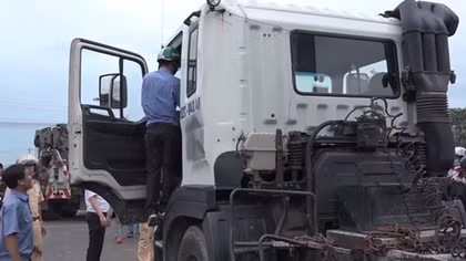 Tiết lộ mới về hệ thống phanh xe đầu kéo gây tai nạn ở Long An