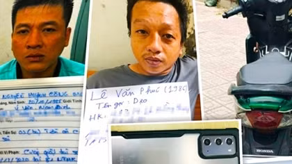 2 tên cướp giật bị "tóm" khi chui vào nhà dân trốn 