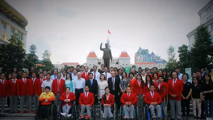  Đoàn thể thao người khuyết tật xuất quân tham dự Paralympic Rio 2016 