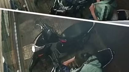  "Nữ quái" dùng đoản phá khóa trộm xe trong 30 giây