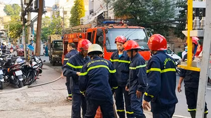 Chập điện cháy căn nhà trong hẻm