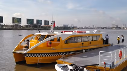 Thử nghiệm tuyến buýt đường sông đầu tiên tại TP Hồ Chí Minh