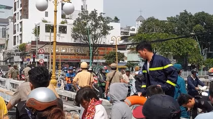 Tìm thấy thi thể người đàn ông nhảy kênh Nhiêu Lộc-Thị Nghè