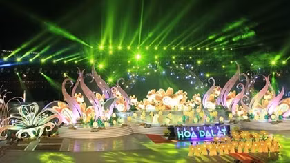 Khai mạc Festival hoa Đà Lạt