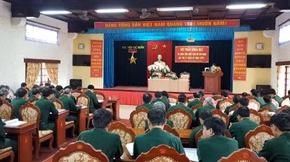 Học viên Lục quân hội thảo thực hiện Di chúc của Bác
