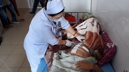Sự thật bất ngờ vụ người đang làm vườn bỗng nhiên trúng đạn