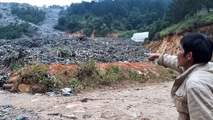 Phê duyệt dự án đóng cửa bãi rác Cam Ly