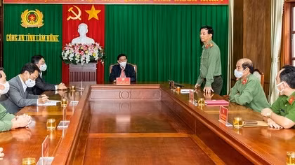 Công an Lâm Đồng nỗ lực ngăn chặn dịch bệnh COVID-19