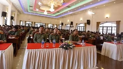 Tập huấn nghiệp vụ thi đua, khen thưởng cho 500 cán bộ, chiến sĩ