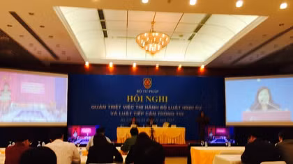 Hội nghị quán triệt thi hành BLHS năm 2015 và Luật tiếp cận thông tin