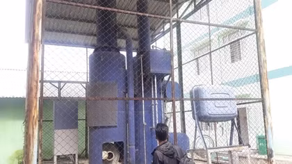Lò đốt rác thải y tế tiền tỉ bỏ không 