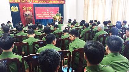 Tập huấn công tác thông tin, truyền thông PCCC&CHCN