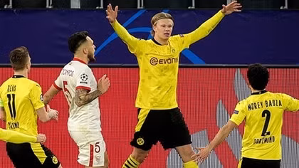 Giúp Dortmund loại Sevillla, Erling Haaland xô đổ những kỷ lục nào? 