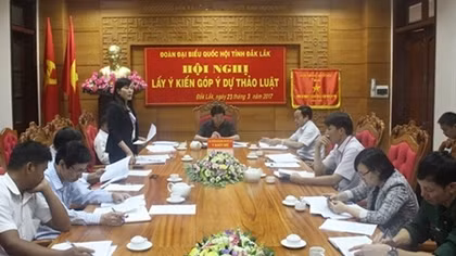 Hội thảo góp ý kiến Bộ luật Hình sự (BLHS) sửa đổi