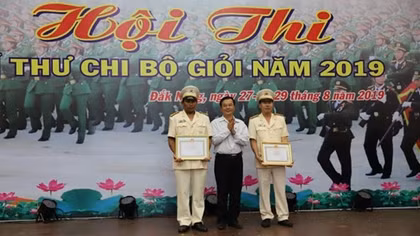 Bế mạc hội thi Bí thư chi bộ giỏi Công an tỉnh Đắk Nông 