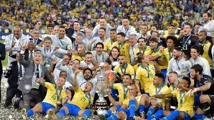 Thắng nhẹ Peru, Selecao vô địch Copa America lần thứ 9
