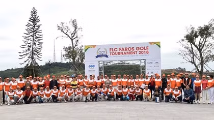 1400 golfer tham dự giải FLC Faros Golf Tournament 2018