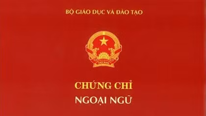 Bỏ quy định kiểm tra, cấp chứng chỉ ngoại ngữ trình độ A, B, C