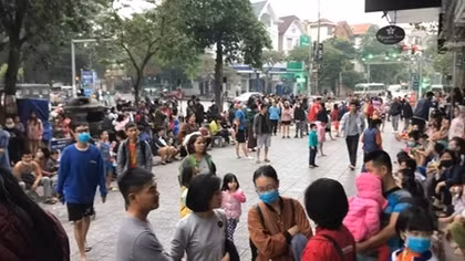 Kịp thời dập tắt đám cháy tại tầng 33 chung cư Linh Đàm