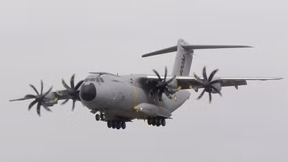 Siêu vận tải cơ Châu Âu Airbus A-400M khoe năng lực vượt trội