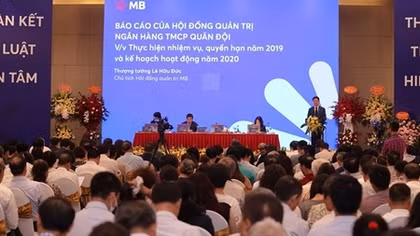 Hội đồng cổ đông MB: Dự kiến chi trả cổ tức tối đa 15%