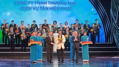 Sản phẩm của Tân Hiệp Phát lần thứ 6 liên tiếp đạt Thương hiệu Quốc gia