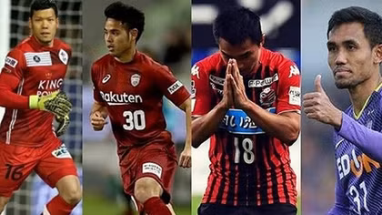 Đội tuyển Thái Lan mất 4 trụ cột tại AFF Cup 2018