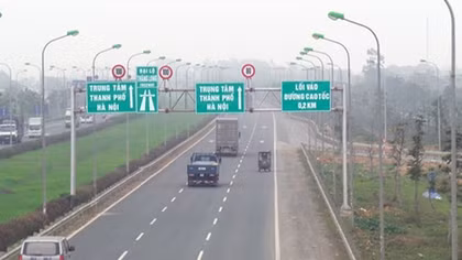 Phân làn, tổ chức giao thông khu vực Đại lộ Thăng Long