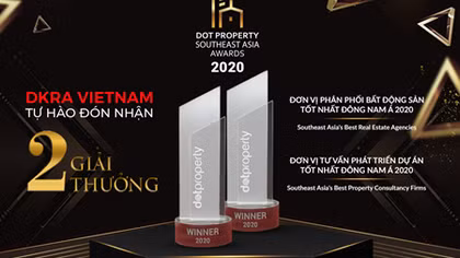 DKRA đón nhận bộ đôi giải thưởng danh giá Đông Nam Á
