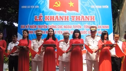 Khánh thành Bia kỷ niệm truyền thống A69