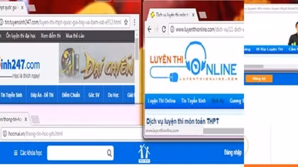 Cẩn thận với hình thức luyện thi trực tuyến