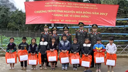 Tình nguyện “Chung sức vì cộng đồng 2017”