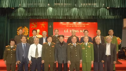 CLB Công an hưu trí Tổng cục Chính trị CAND tổng kết công tác năm 2017
