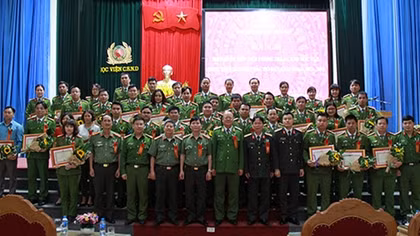 Học viện CSND tuyên dương các điển hình tiên tiến