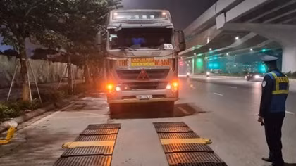 Xe quá tải, bị phạt 80 triệu đồng và tước phù hiệu 2 tháng